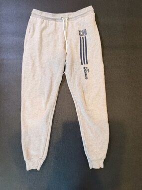 Coeur Team Women's Light Gray Jogger Track Pants Size Medium